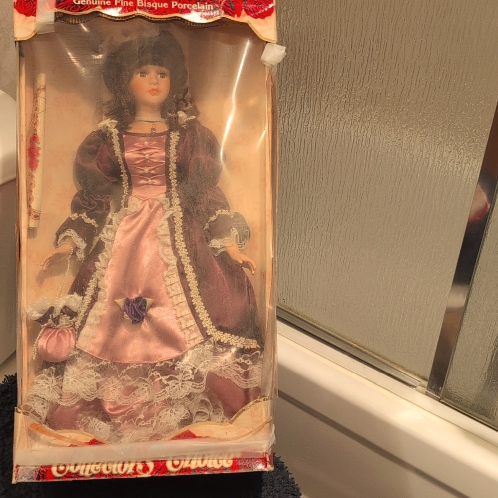 Collectors Choice Genuine Fine Bisque Porcelain Doll